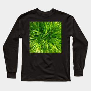 Time for a Rest in the Green Luscious Grass of Heaven Long Sleeve T-Shirt